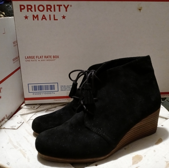 🎻👢DR. SCHOLLS DAKOTA BLACK BOOTS. - Picture 9 of 14